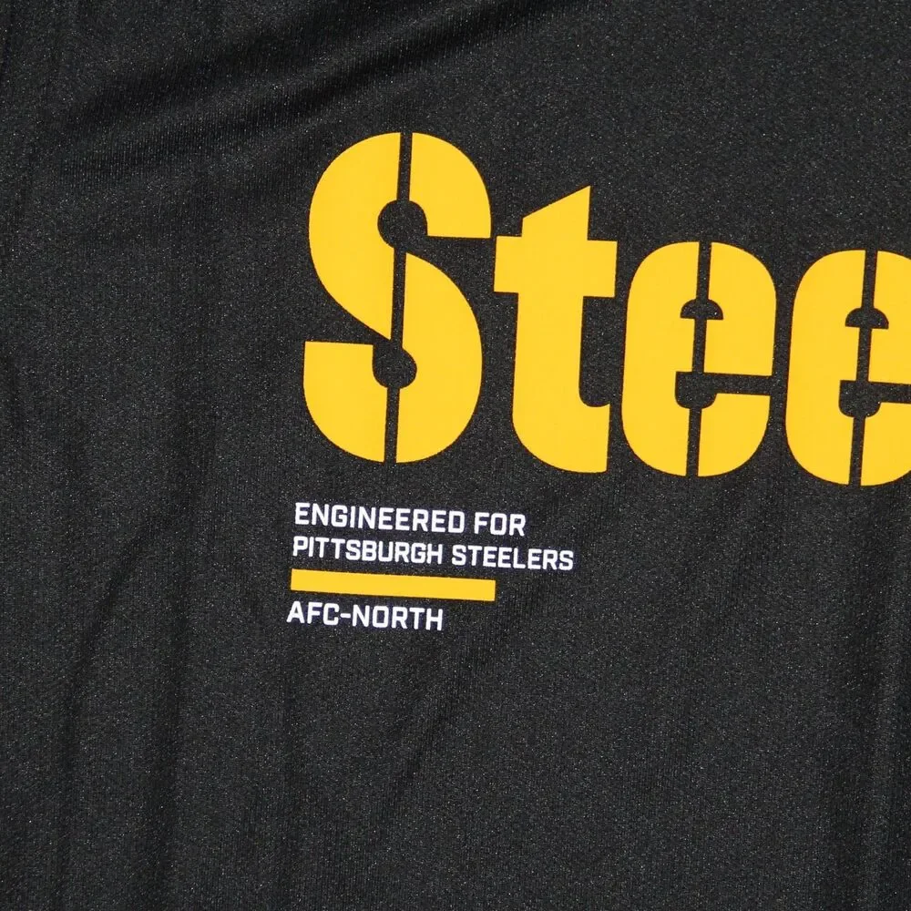 Nike Pittsburgh Steelers Dri-Fit On Field Lightweight Hoodie Mens XL Black Gold
